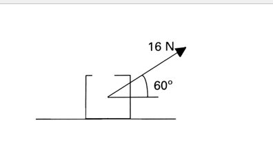 16 N
60°
