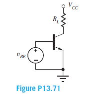 Vcc
BE
Figure P13.71
