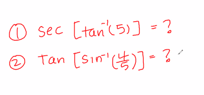 sec [tan'c 5)]
(2,
Tan (Sın' ()
