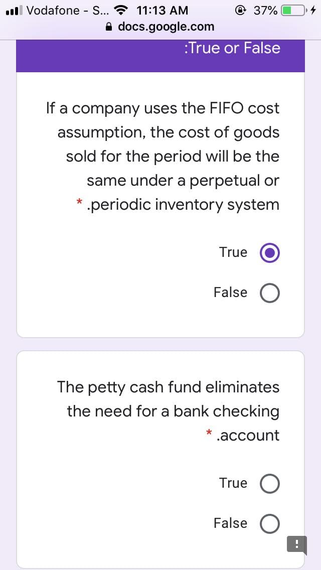 The petty cash fund eliminates
the need for a bank checking
* .account
