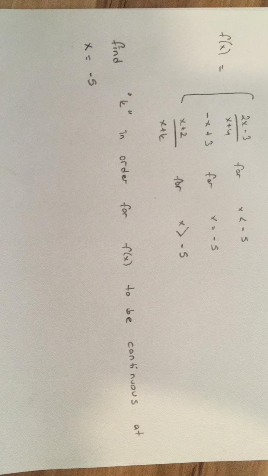 2x-3
for
*く-S
メ+4
%3D
ーメ+3
for
マ-S
メ+2
for
x) -5
メ+ヒ
find
*ビ"
し 1n
for
order
f(x)
to
メ- -5

