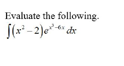 Evaluate the following.
√(x² 2)e²dx