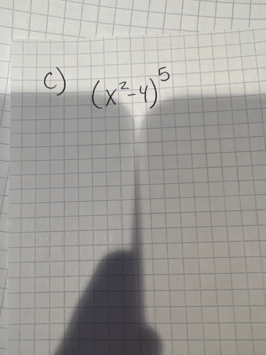 c) (x²-4)5