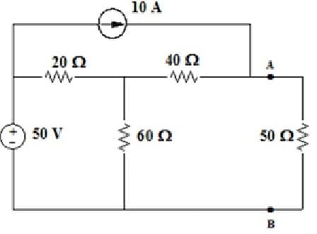 10 A
20 2
40 2
50 V
60 Ω
50 Ω
B
