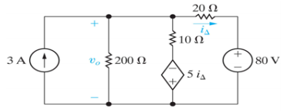 20 Ω
+
is
:10 N
ЗА
v. $ 200 N
80 V
5 is
(+ 1
