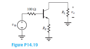 100 Ω
RL
RE-
Figure P14.19
