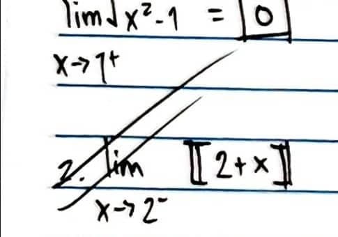 limdx²-1
im [2+x]
