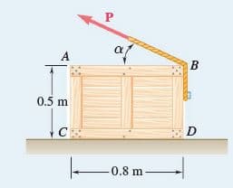 0.5 m
D
0.8 m
P.
