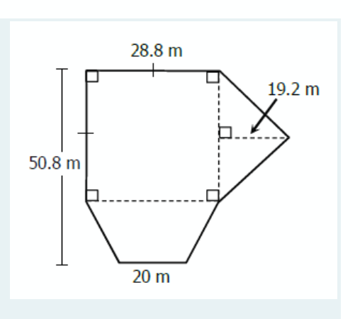 28.8 m
19.2 m
50.8 m
20 m
