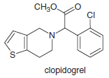 CH3O
CI
S-
clopidogrel
