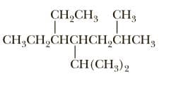 CH,CH3 CH3
CH;CH,CHCHCH,CHCH3
ČH(CH3)2
