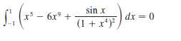 sin x
6x° +
dx = 0
(1 + x*)
