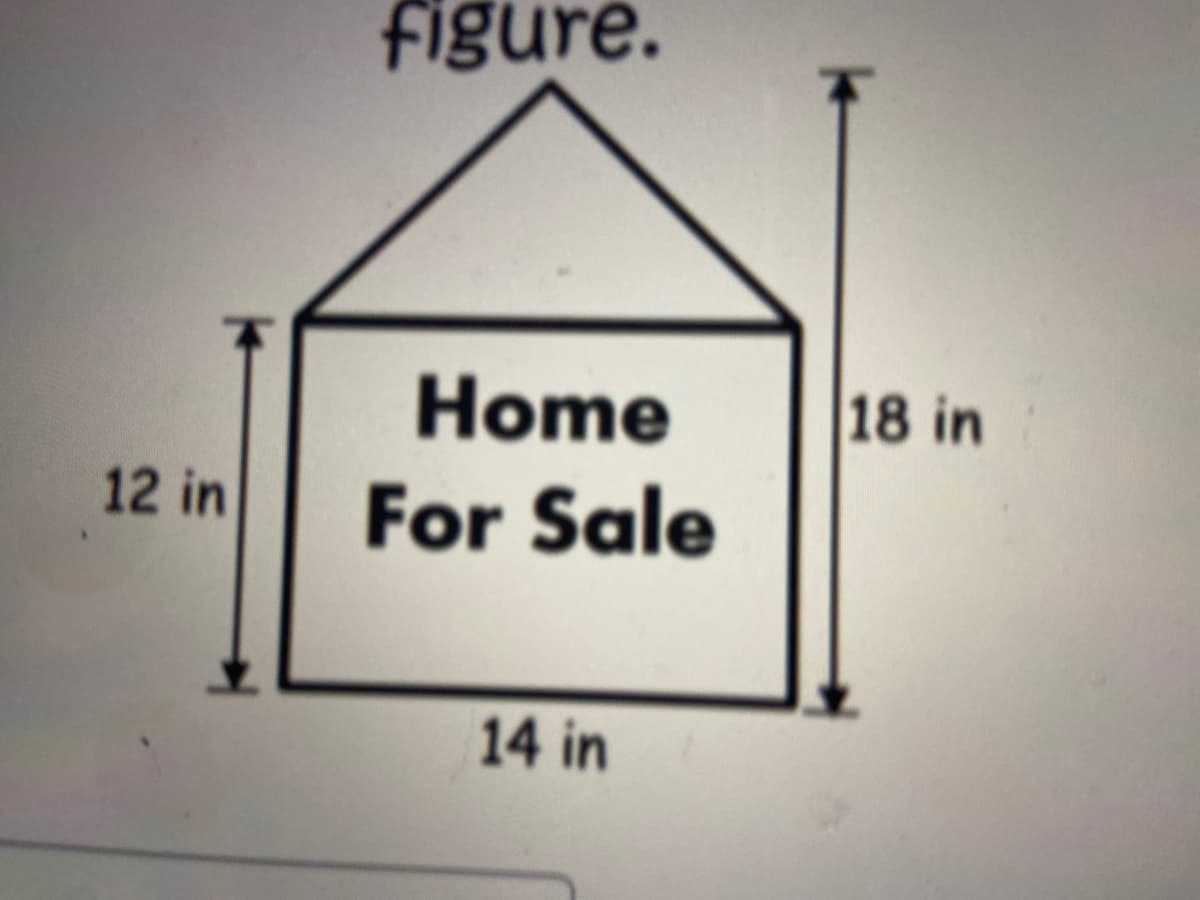 figure.
Home
18 in
12 in
For Sale
14 in
