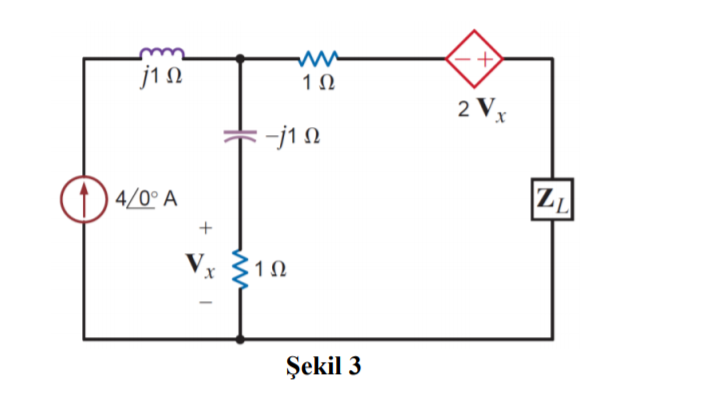 10
2 Vx
ミ-j10
(1) 4/0° A
Z1
+
Vx 310
Şekil 3
