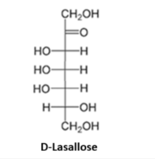 CH2OH
но
но-
но-
FOH
ČH2OH
D-Lasallose
