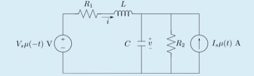 R1
L
R2
Iµ(t) A
V,u(-t) Vi
