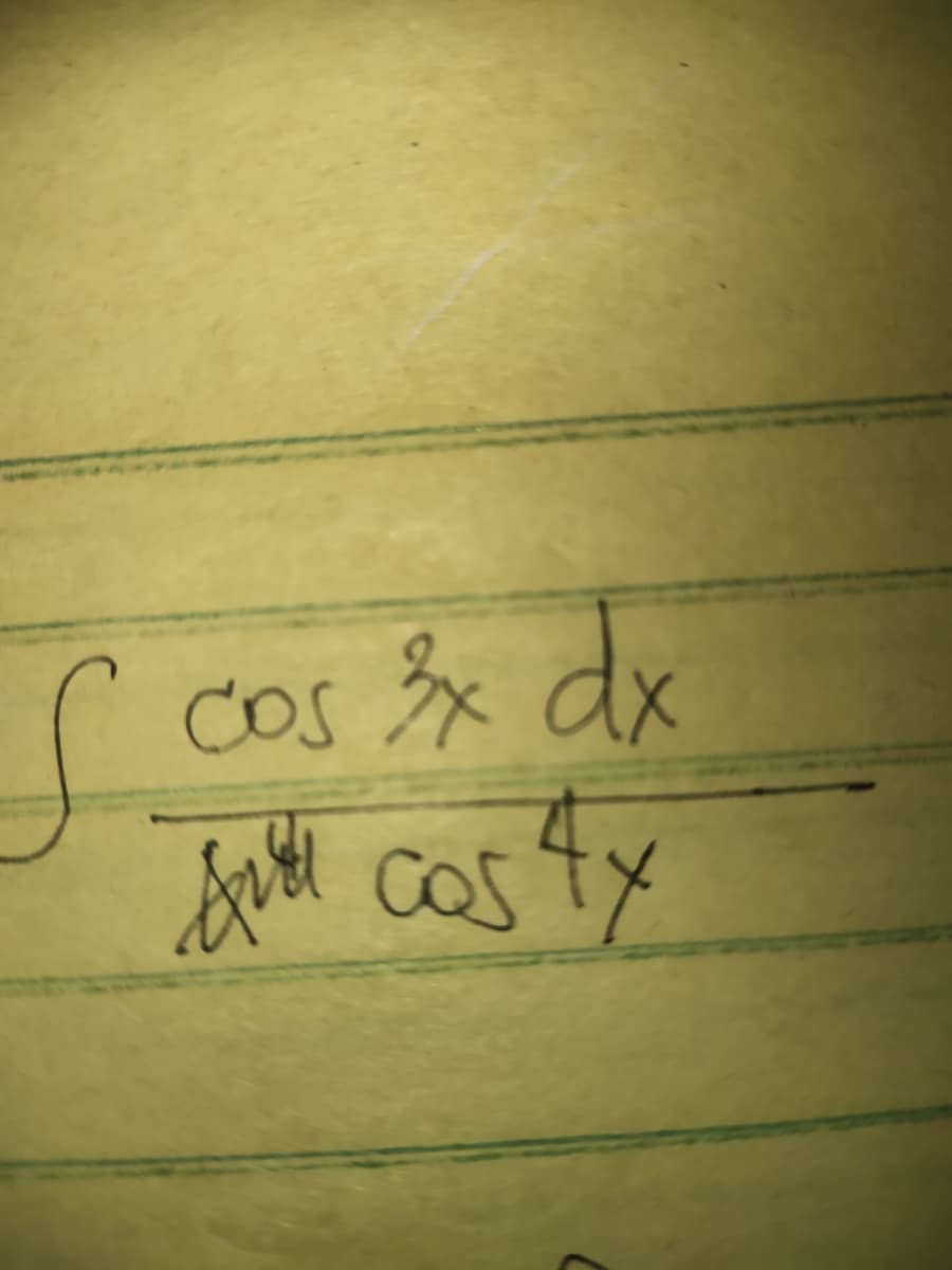 COs
Cos 3x dx
sty
