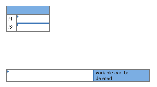 t1
t2
variable can be
deleted.
