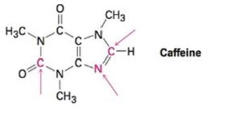 CH3
H3C.
N'
C-H
Caffeine
N.
CH3
N.
O=U
