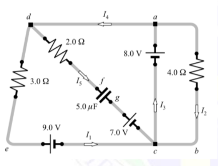 2.0 Ω
8.0 V
4.0 2
3.0 2
5.00 μ
9.0 V
7.0 V
b
