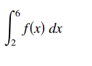 9.
f(x) dx
