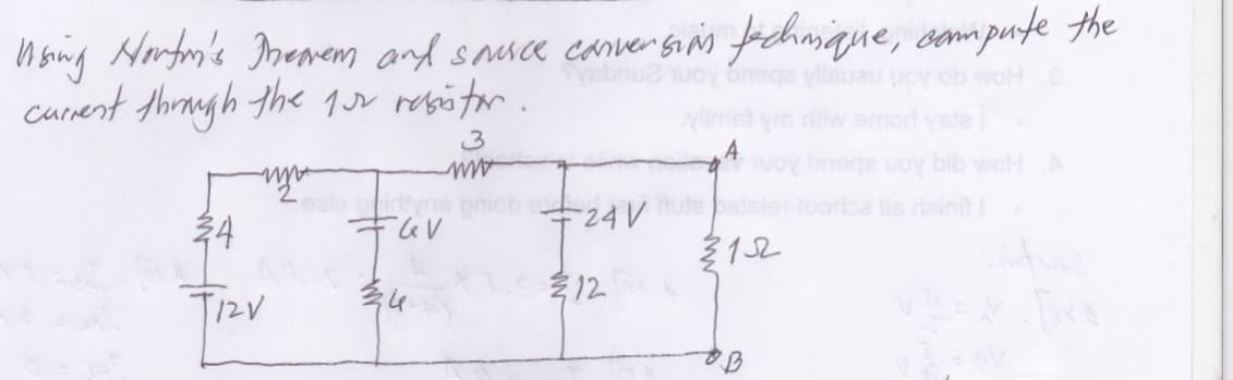 n song Norfom's nepem and souce canversiis fchmiqne, compute the
Vebnua
qa yllsuau uov ob woH
currest thrngh the 1r resötor.
diw amord yste
3
VHOM qig Aon ebeug
24
F24V
batelen-loorba lis riainit
212
