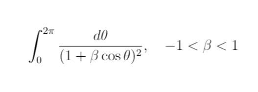 do
I (1+3 cos 0)²"
-1< B< 1

