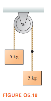 5 kg
5 kg
FIGURE Q5.18
