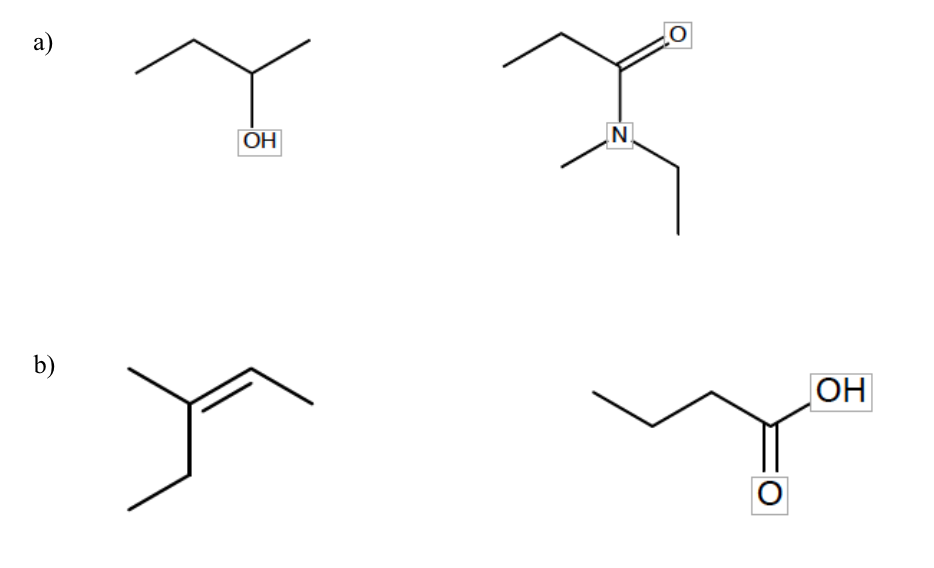 ОН
b)
OH
a)
