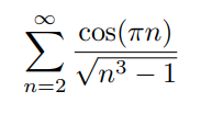 cos (τη)
Σ
Vn3 – 1
COS
n=2
