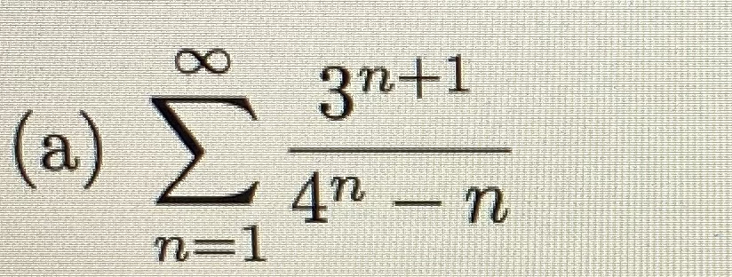○〇
3n+1
(a) )
4n
n=1
