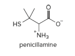 HS
NH3
penicillamine
