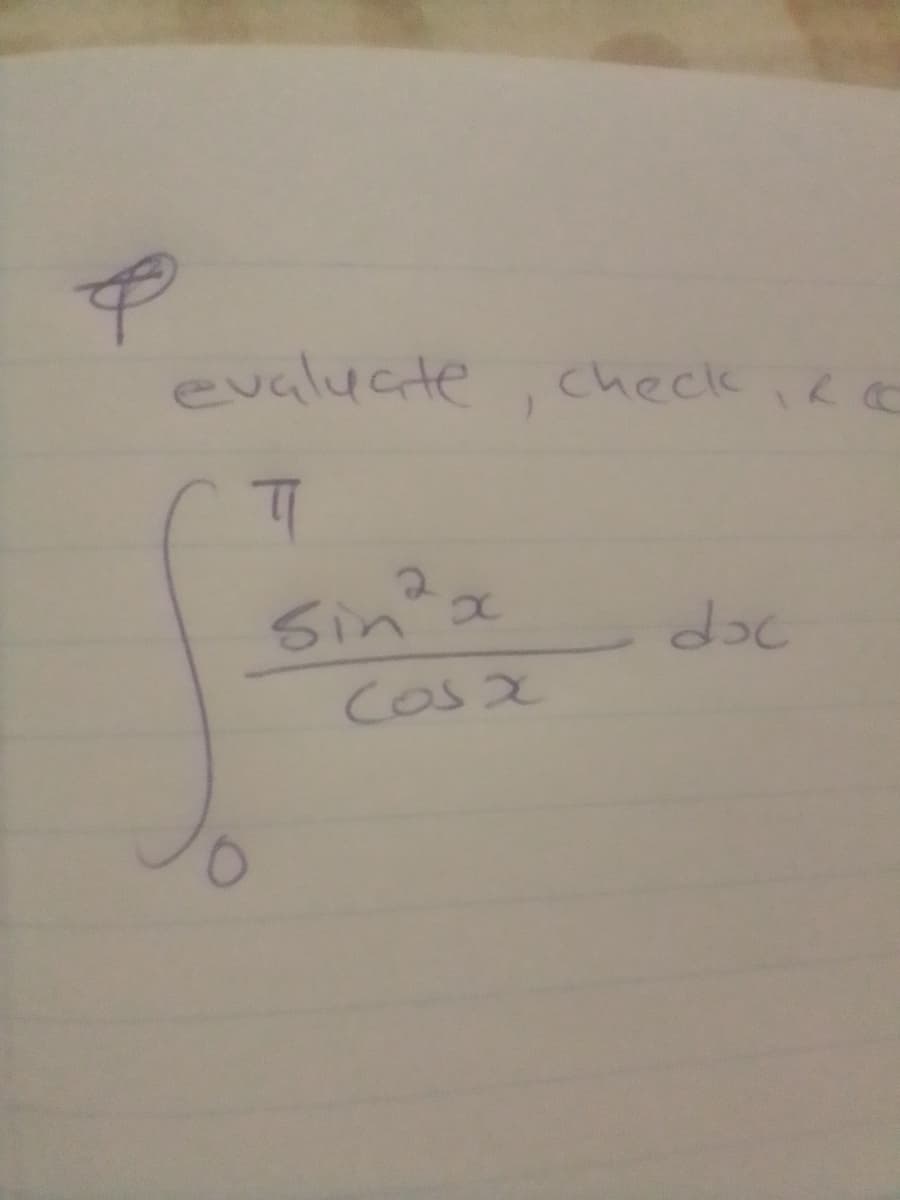 evalucte
,check i<a
Sin'a
COSX
