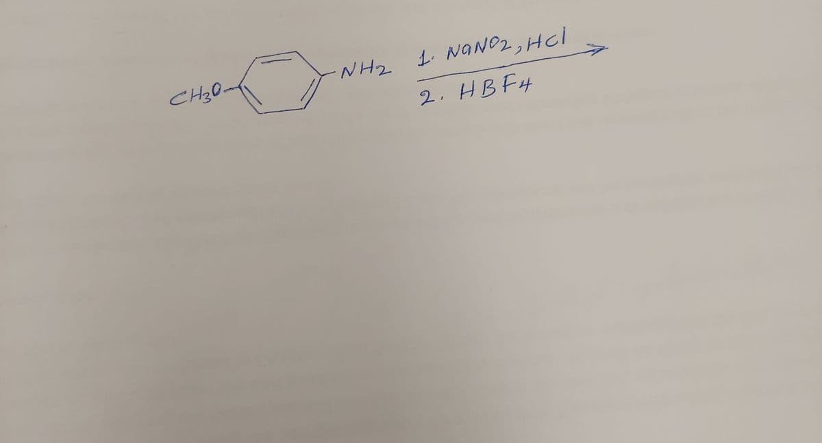 CH20-
NH2
1. NONO2, HCİ
2. HBF4
