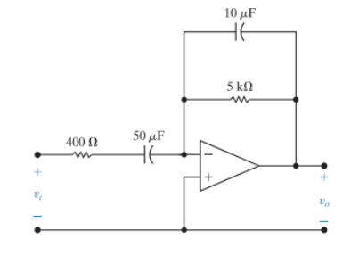 U
400 Ω
w
50 μF
HE
10 με
HE
5 ΚΩ
m
Vo