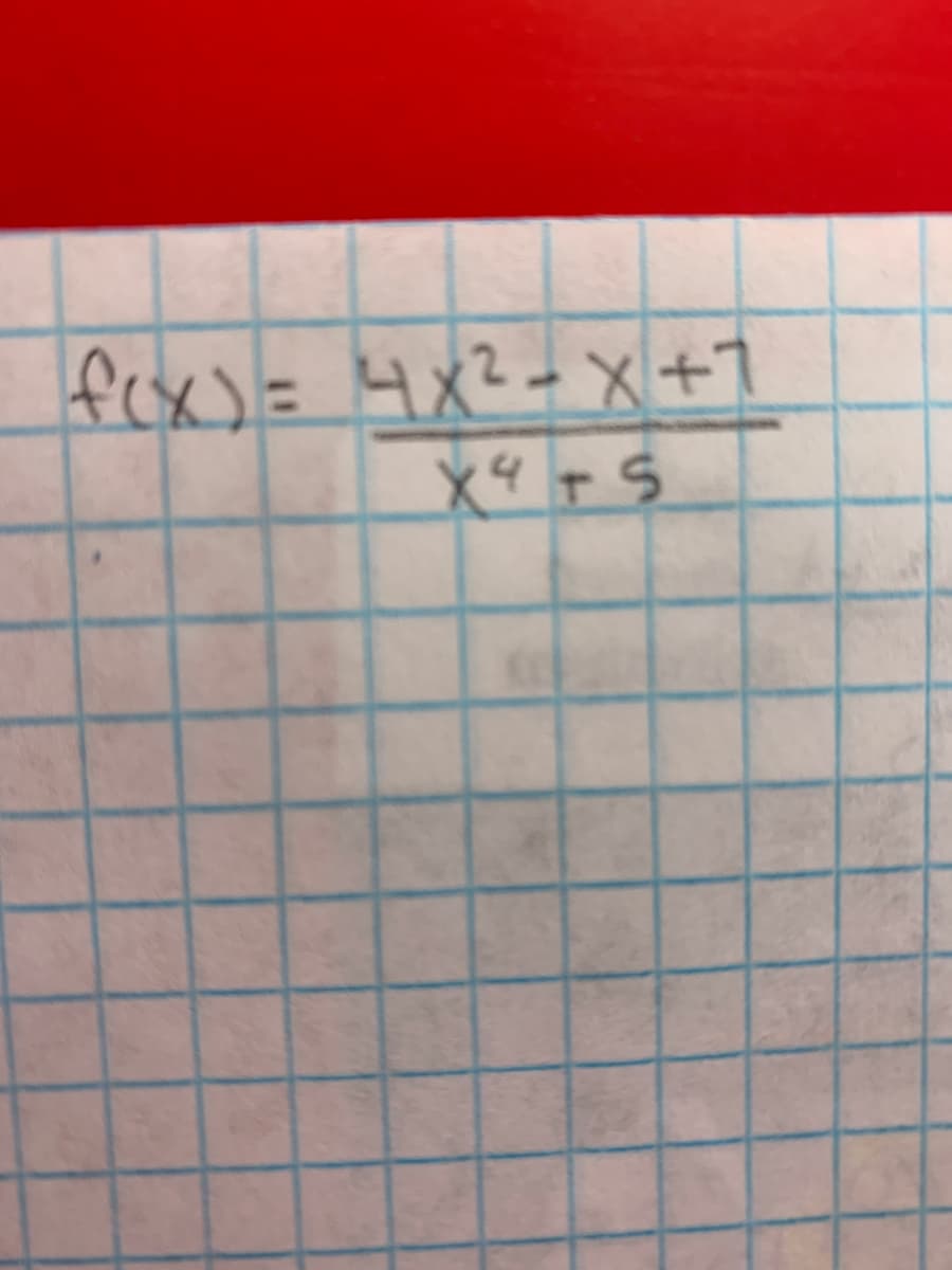 fox)= 4x2-X+1
