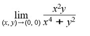 x²y
lim
(х, у) — (0, 0) x4 + 2
