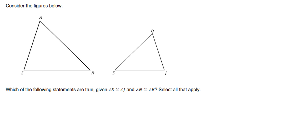 Consider the figures below.
A
E
Which of the following statements are true, given zS = Lj and ZN = LE? Select all that apply.
