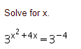 Solve for x.
3x+4x = 3-4
