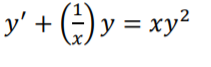 y' + E) y = xy?
2
