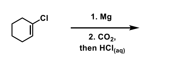 1. Mg
.CI
2. CO2,
then HCl(aq)
