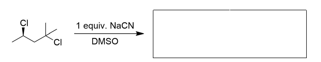 CI
1 equiv. NaCN
DMSO
CI
