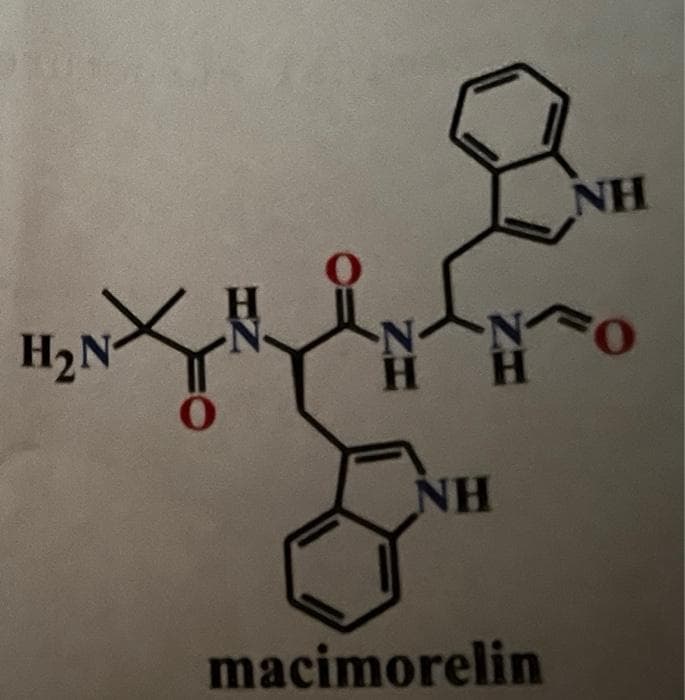 nte
N
H₂N
H
NH
F
NH
macimorelin
O