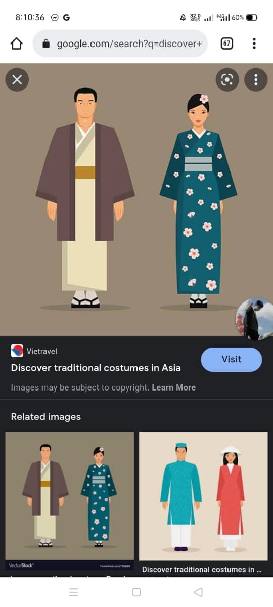 8:10:36 O G
32.0
i google.com/search?q=discover+
67
Vietravel
Visit
Discover traditional costumes in Asia
Images may be subject to copyright. Learn More
Related images
Vector Stock
Discover traditional costumes in ..
