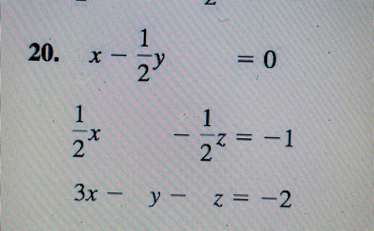1
20.
3D=
0.
1
1
1
2.
3x
-2
2.
