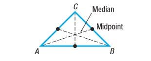 C
Median
Midpoint
A
B
