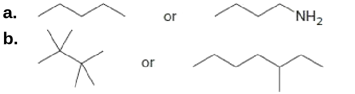 a.
NH2
or
b.
or
