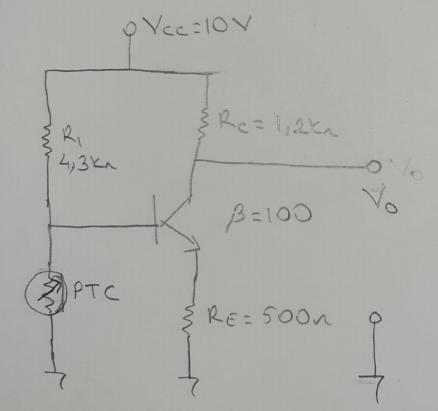 O Vee:10V
Re=1,2km
Ri
4,3kn
B=100
PTC
RE: 500n
