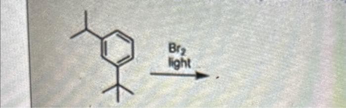 Br₂
light