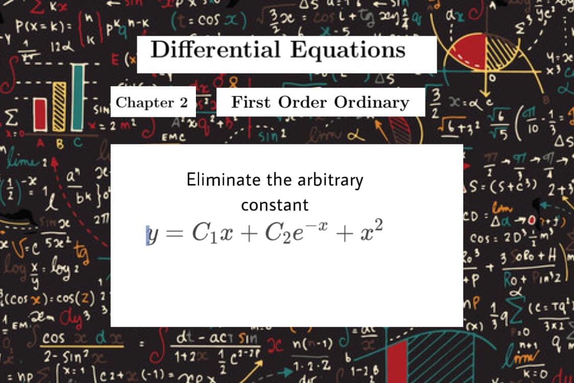 SO
(t: cos x) 2x: Cos L+tg yi dz
X-5
2 Kx
P(x = k):
n-K
Differential Equations
12d
E (
4:
Chapter 2
First Order Ordinary
3
Σ
SIN
2.
= 2
10 3
AS
EMC
15
Вс
7,
Eliminate the arbitrary
S:(S+c>) 2+
bk o
constant
211
y = C1x + C2e + x²
Cos : 20m
3 olo + H
Log x. loy 2
Ko+ Pin2
(cos x): cos(2)
EM n dy 3
CoS dx
2- Sın?
: np*:1c2+ (-1) » rex
& AL
3x1
dt- acT Sin en1)
ne1
1 c-7
lim
112
1-1 Z
dur
( 1-1,6
k:0
st
12
